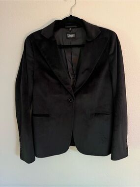 NWOT Rare Straight To Hell Velvet Blazer